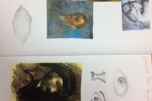 Class 5 Vincent Van Gogh portraits